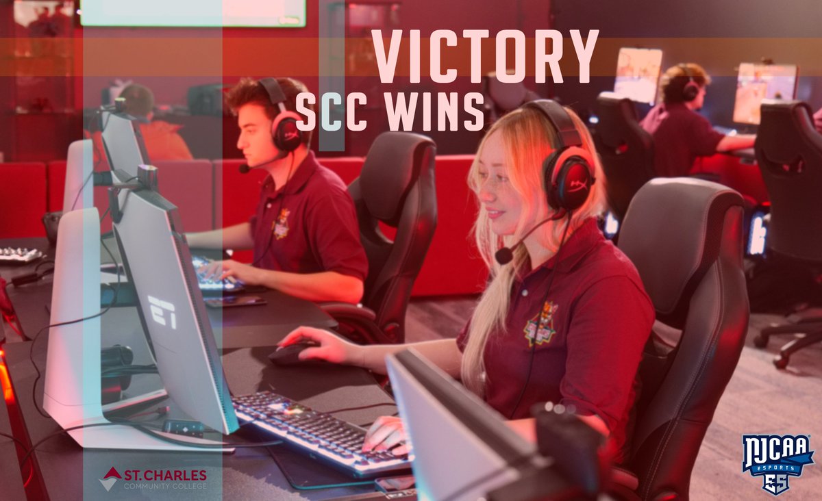 SCC_Esports's tweet photo. SCC Overwatch Team wins 3 games in a row again in NJCAAE T3!

Going 8-0 on the season

3-0 over Northwest Florida State College
3-0 over Iowa Central Community College
3-0 over Easter Arizona College

#SCCwin #Overwatch https://t.co/pb3p892g8c
