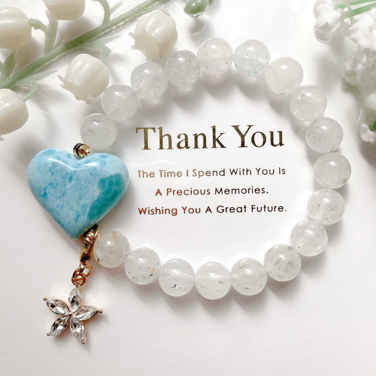 ❤️🤗いつもありがとうございます🤗❤️ 🩵ラリマーハートちゃん