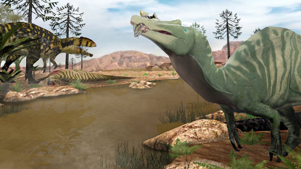 En Thaïlande🇹🇭, un chasseur de poissons de 7 mètres attendait patiemment que quelqu’un déchiffre son histoire.
Découvert en 2004 dans la localité de Sam Ran, ce #fossile représente l’un des rares spécimens de #spinosauridés exhumés en Asie.
#Theropoda 

sciencepost.fr/le-cousin-asia…