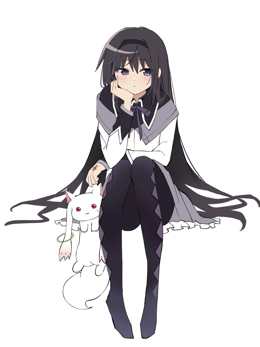 cc_oox_'s tweet image. ほむらちゃんらくがき