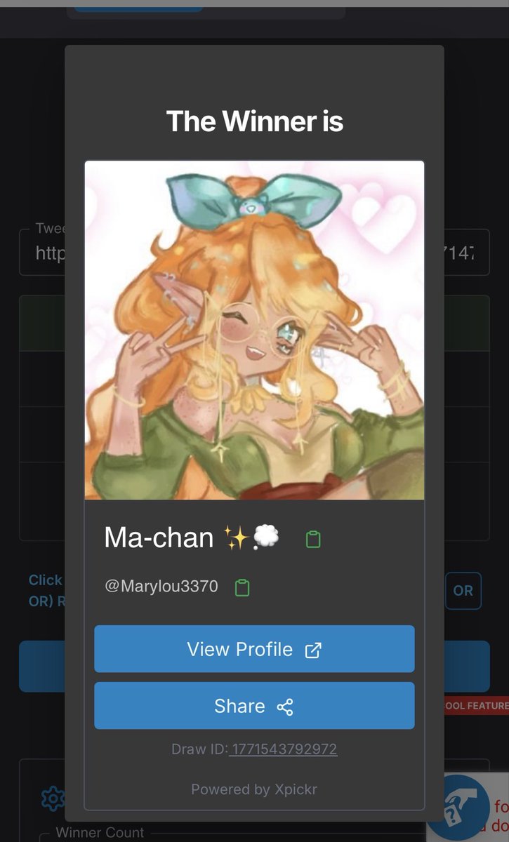 the winner is <a href="/Marylou3370/">Ma-chan ✨️💭</a>‼️ i sent you a dm🐟 thank you to everyone who joined this is my last raffle until april🦑