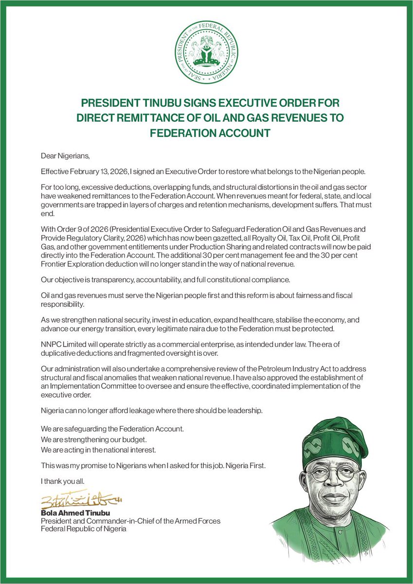 Nigeria’s Oil and gas milestones in 2 and 1/2 half years.

- Frame 1 -> Drastically reduced oil theft.
- Frame 2 -> Most investments secured in Africa. 
- Frame 3 -> Relinking oil revenues to the Federation account.

Pres. Bola and Olu V. well done.