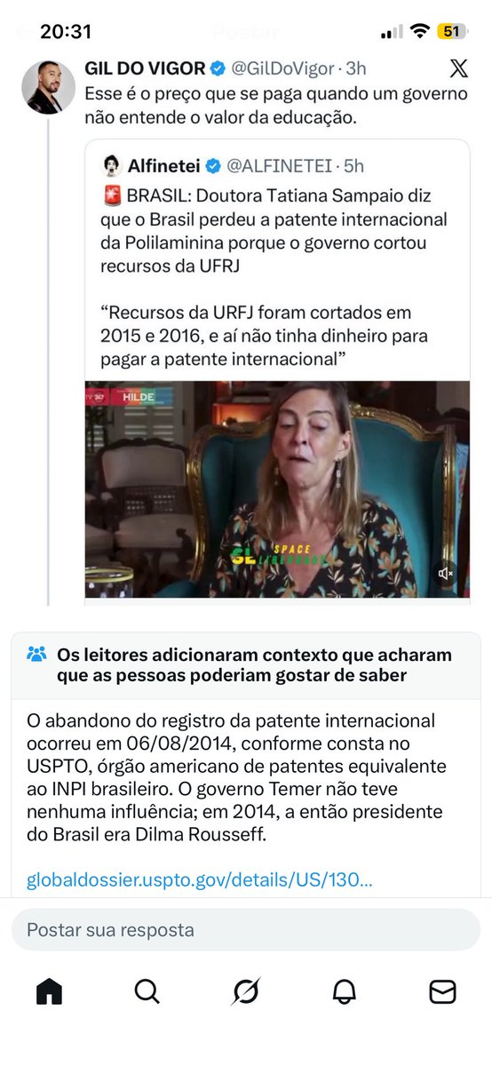 wfachim's tweet photo. @cassioolivveira Toma essa checagem kkkkk https://t.co/L81L3K3bgd