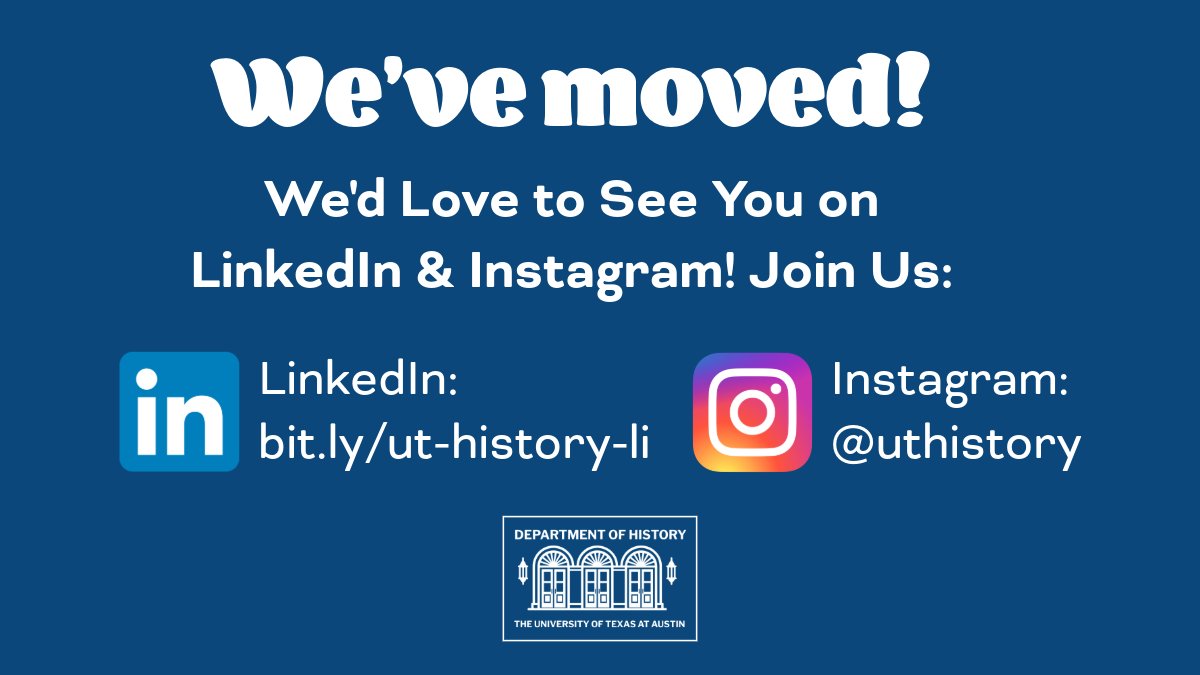 UT History Department tweet media