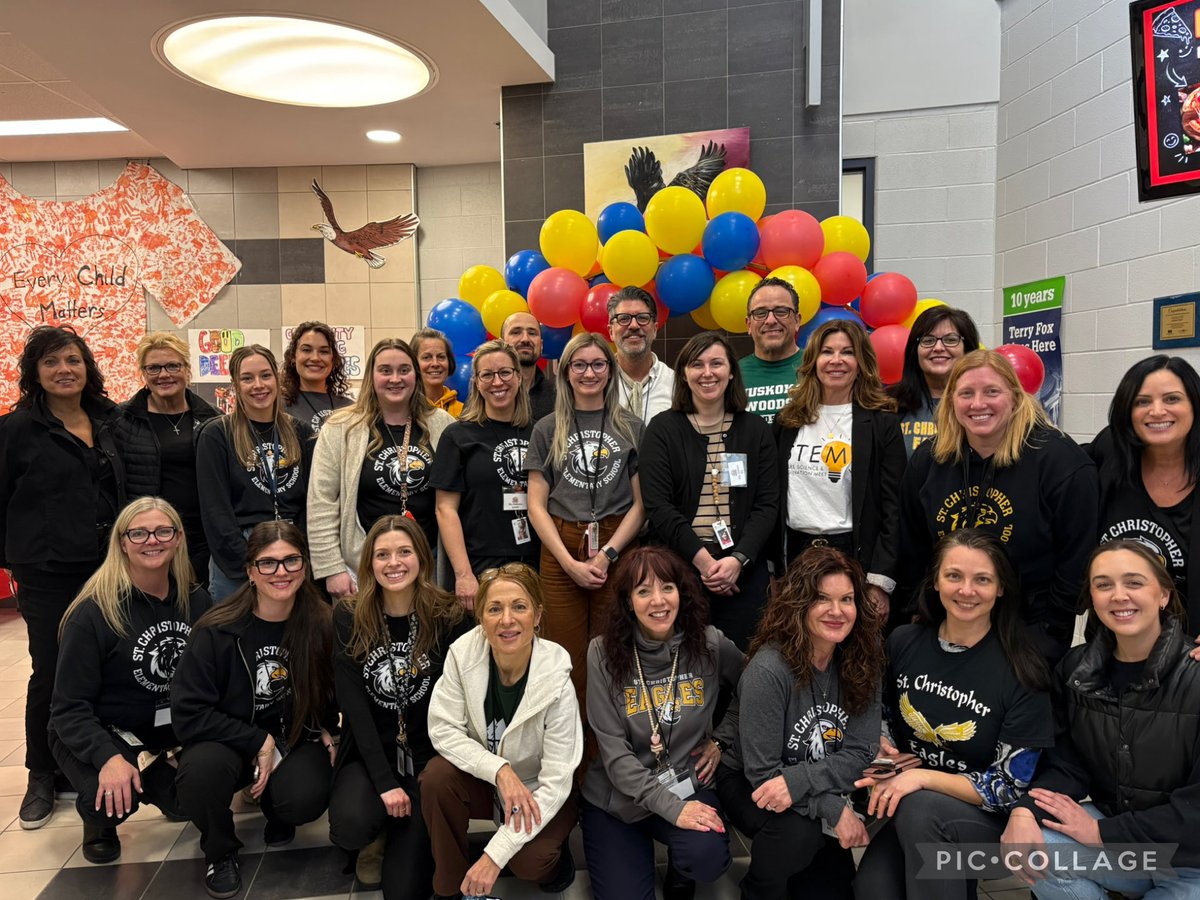 So proud of our team! We can’t wait to meet you tonight at our Kindergarten Open House!