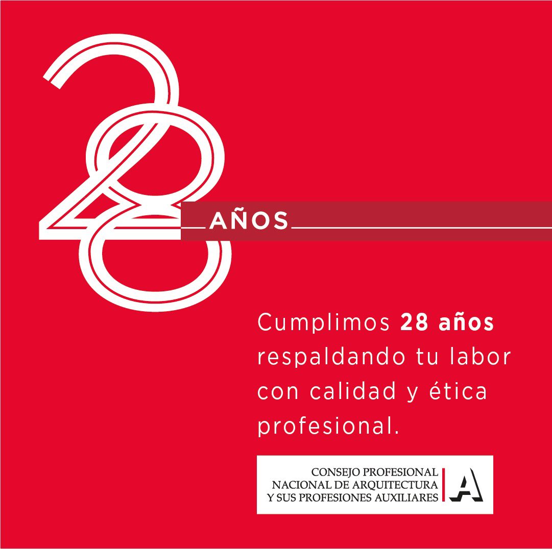 🤩Cumplimos 28 años respaldando tu labor con calidad y ética profesional.

Gracias por ser parte de esta historia🧡.
¡Seguimos siendo tu casa!🏢

#ArquitecturaColombia #ProfesionesAuxiliares #ÉticaProfesional #CPNAA #CompromisoInstitucional