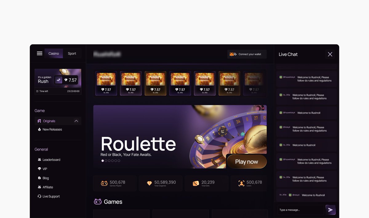 Casino products are usual the same but we chose a different path

However, in money interfaces, clarity beats flashy work every time
Would you trust your money on this UI?