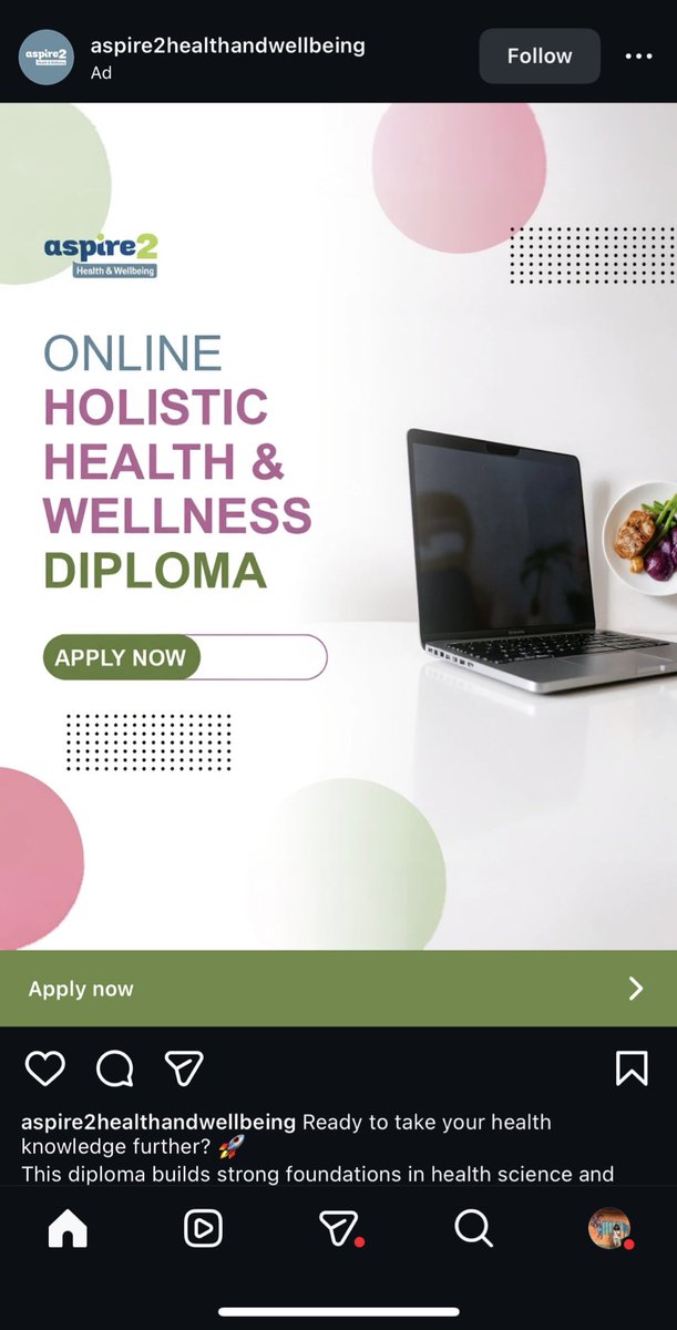Mungkin kebanyakan liat “wellness” di twitter, lha kok di ig muncul sekolah wellness ini. Sekolahnya gak cuma kursus ya, tapi beneran ambil diploma gitu. Kalau buat domestic sih gratis, taoi kayaknya gak ambil International students.