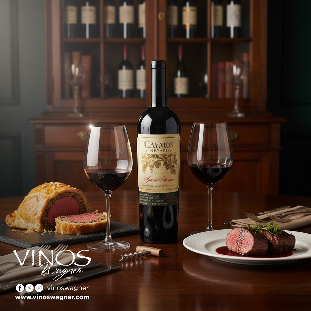 Simplemente, lo mejor de lo mejor. Cuando la ocasión amerita excelencia absoluta, Caymus Special Selection es la única respuesta.

vinoswagner.com
#VinosDeCalifornia #Vinotinto #winetime #winelovers #wine #vinospremium #sommelier #sommelierlife #californiawine #vino #napa