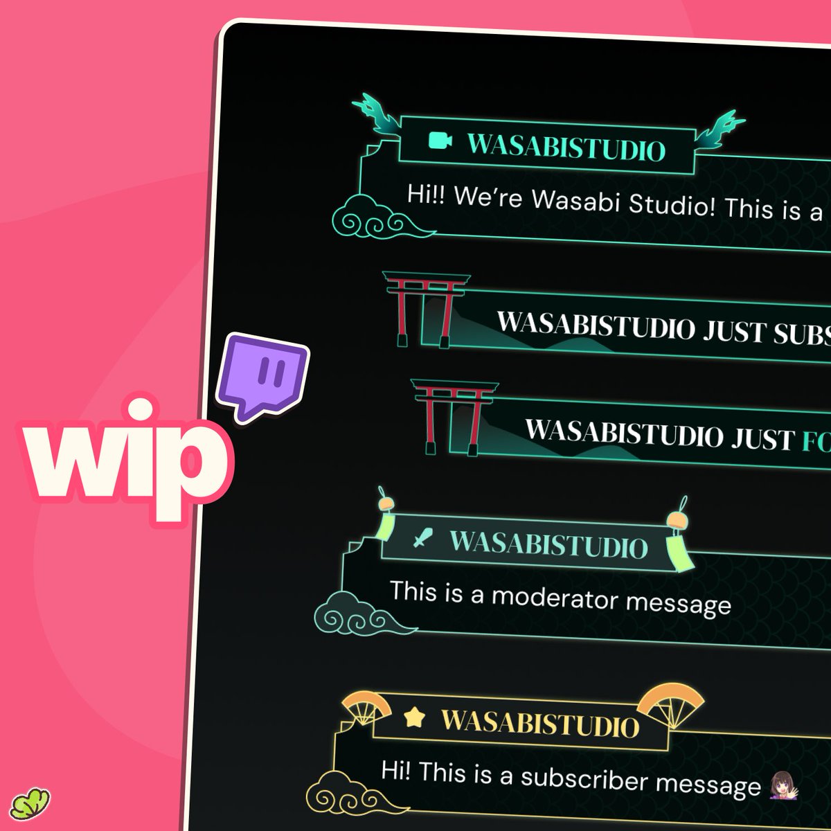 Wasabi | Stream Widgets ᝰ.ᐟ tweet media