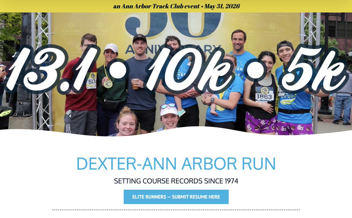 Dexter-Ann Arbor Run tweet media