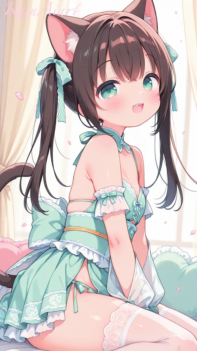 RuinAiart's tweet photo. きんようび💚うきうき✨️ https://t.co/2oVkOJEpMn