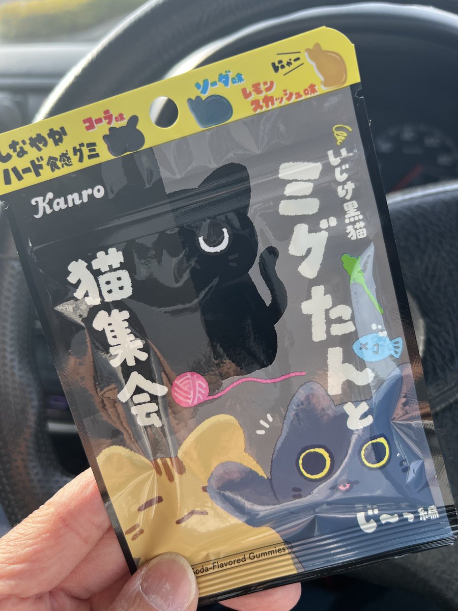 今日は滋賀県まで出張です。運転のお供に・・ #カンロ　#グミ