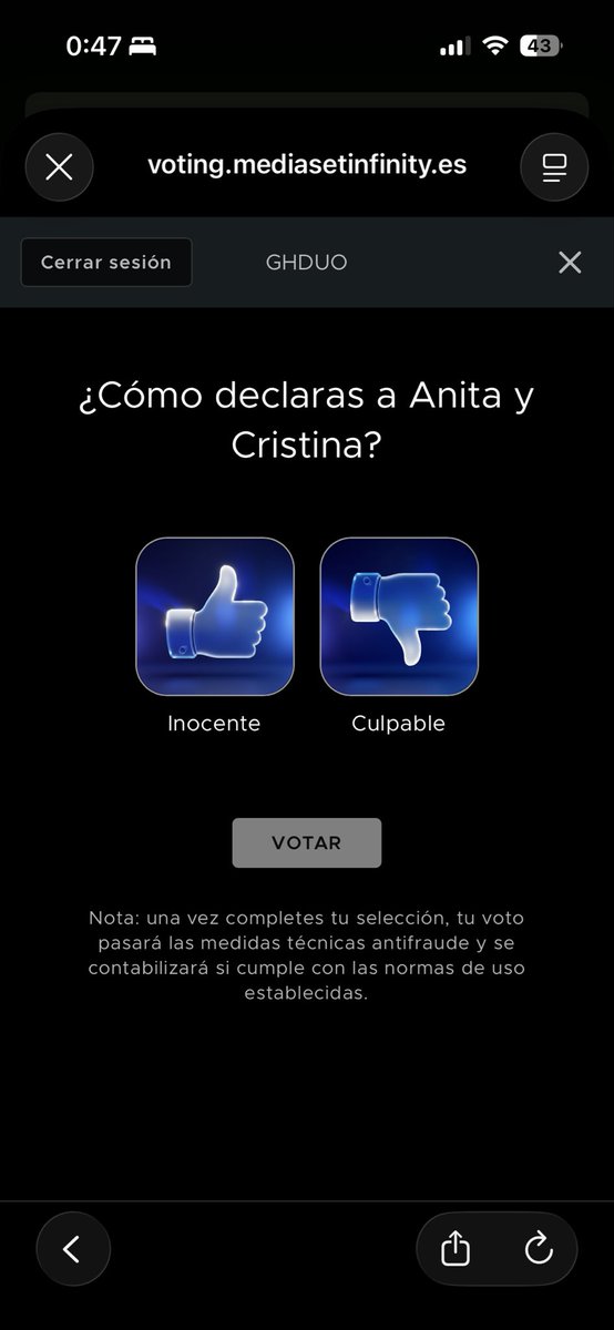 No podéis ser más sucios <a href="/ghoficial/">Gran Hermano</a> todos por separado, pero a Anita la pones con Cristinanpara que salga inocente???  #GHDúoGala7