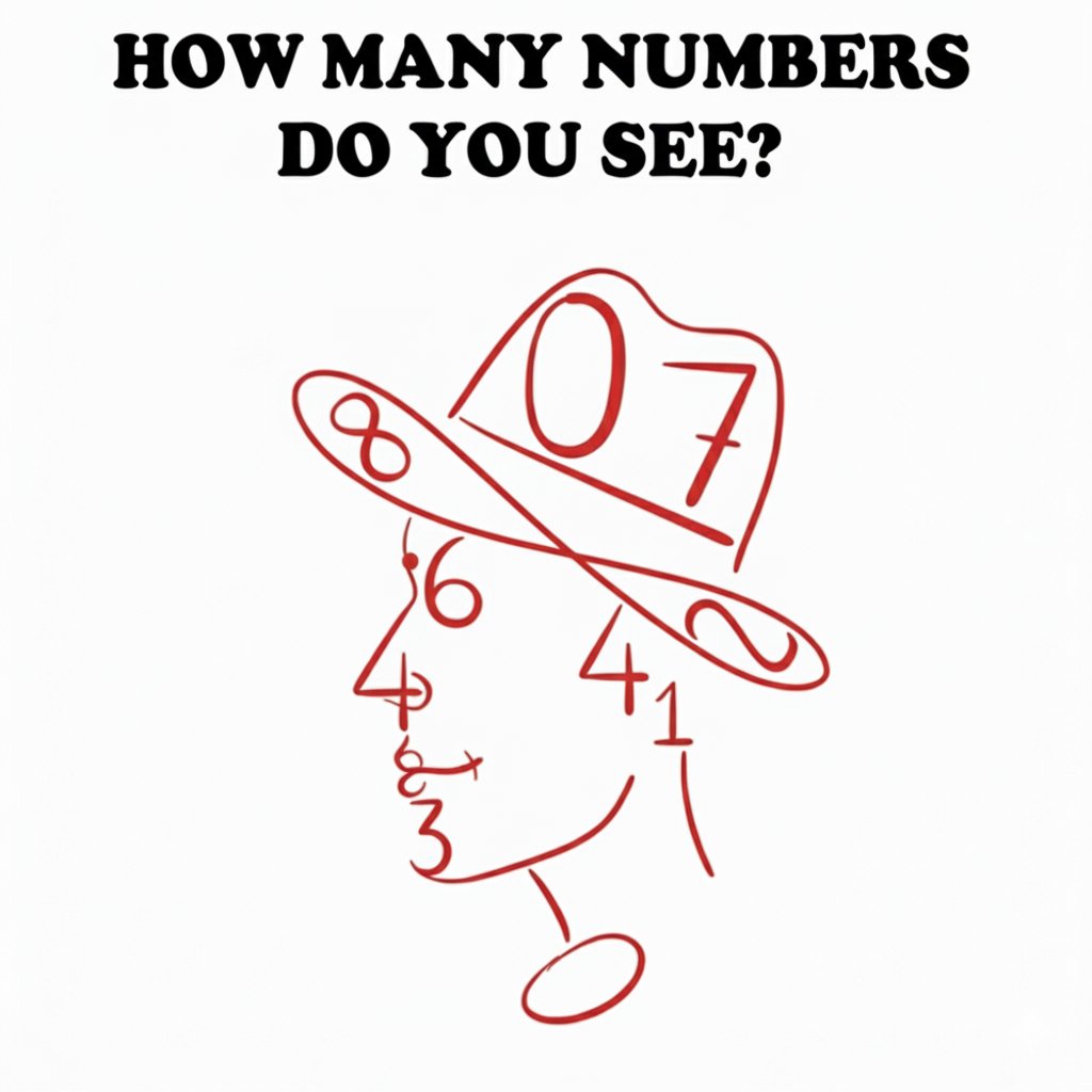 How many numbers do you see?