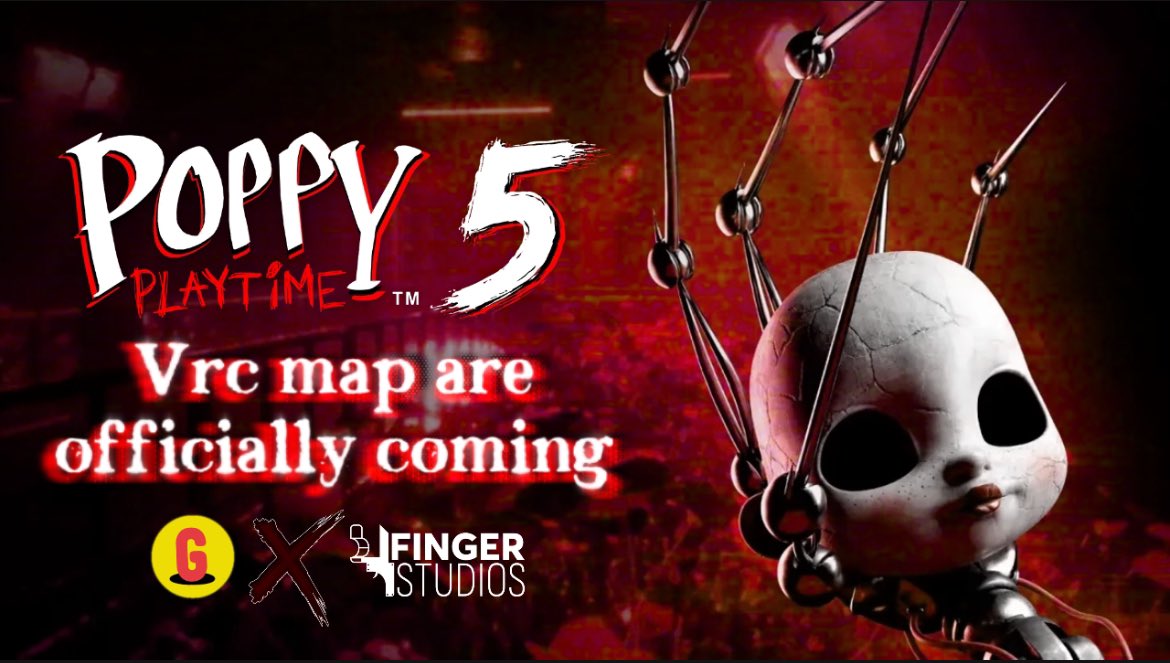 GoGoLoGoVR's tweet photo. @4FingerStudio @Tech_Playtime @VRChat That right we’re teaming up with 4FS to bring Poppy playtime to life in VRC! https://t.co/b11ks7ct3n