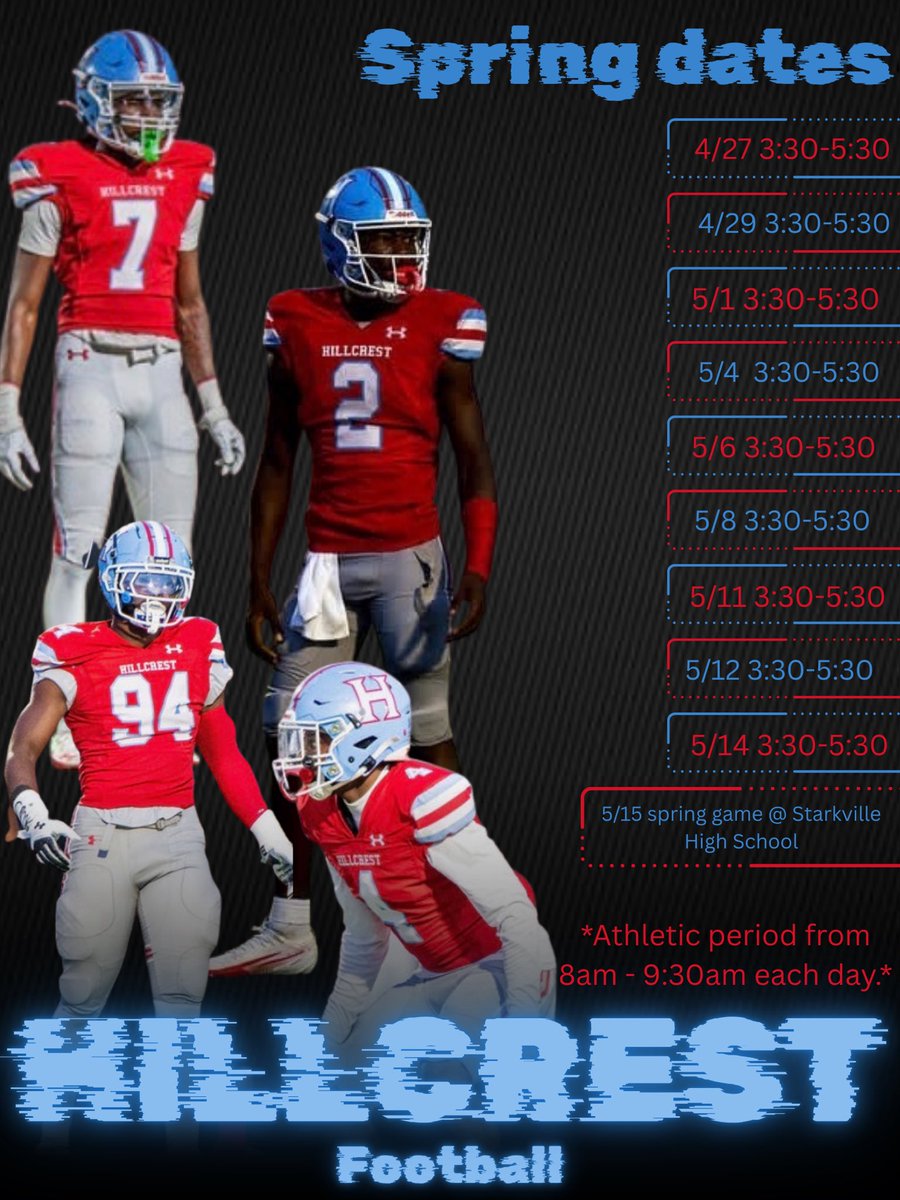 Hillcrest Football tweet media