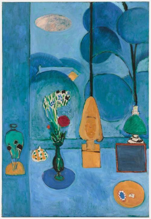 The Blue Window 1913
Henri Matisse.