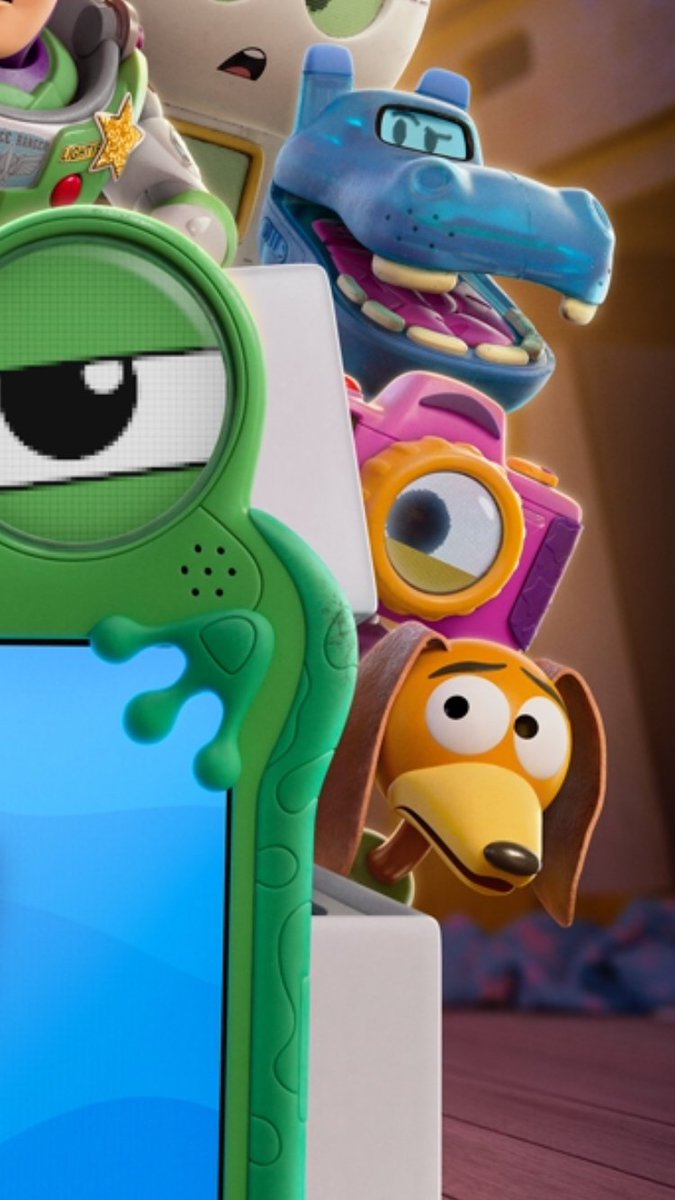 Thisisntflying's tweet image. Shelby Rabara is joining the voice cast of Toy Story 5!

Beloved for her role as Peridot in Steven Universe, the iconic Shelby Rabara will be voicing a new camera character called Snappy featured prominently on the film’s new poster!