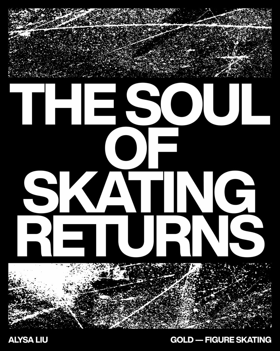 Nike's tweet image. She wore gold for a reason.

Alysa Liu wins Gold in Figure Skating, the first for the United States in 24 years.

#MilanoCortina2026 #Olympics