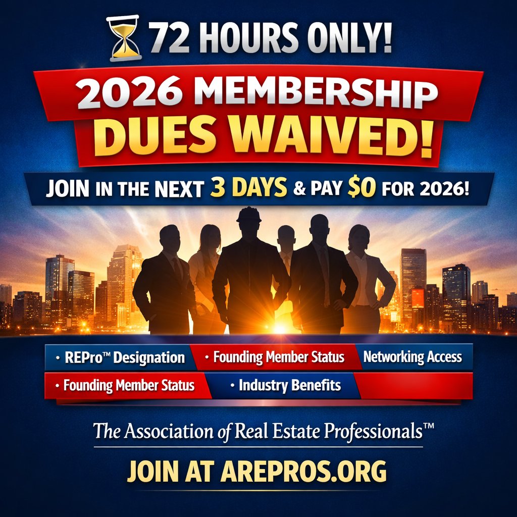 Association of Real Estate Professionals tweet media