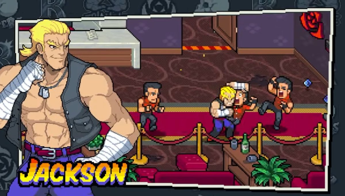READY TO DIE!?

I'm thrilled and honored to be back in Double Dragon Gaiden: Rise of the Dragons as Jackson. The update is FREE, so go give it a spin!