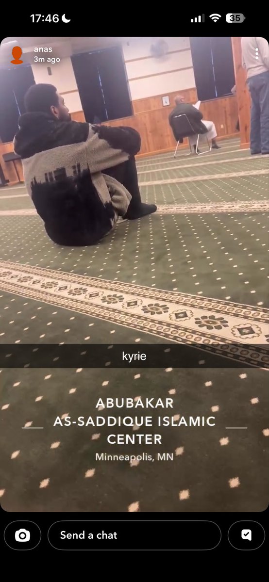 Kyrie at my local mosque sheesh