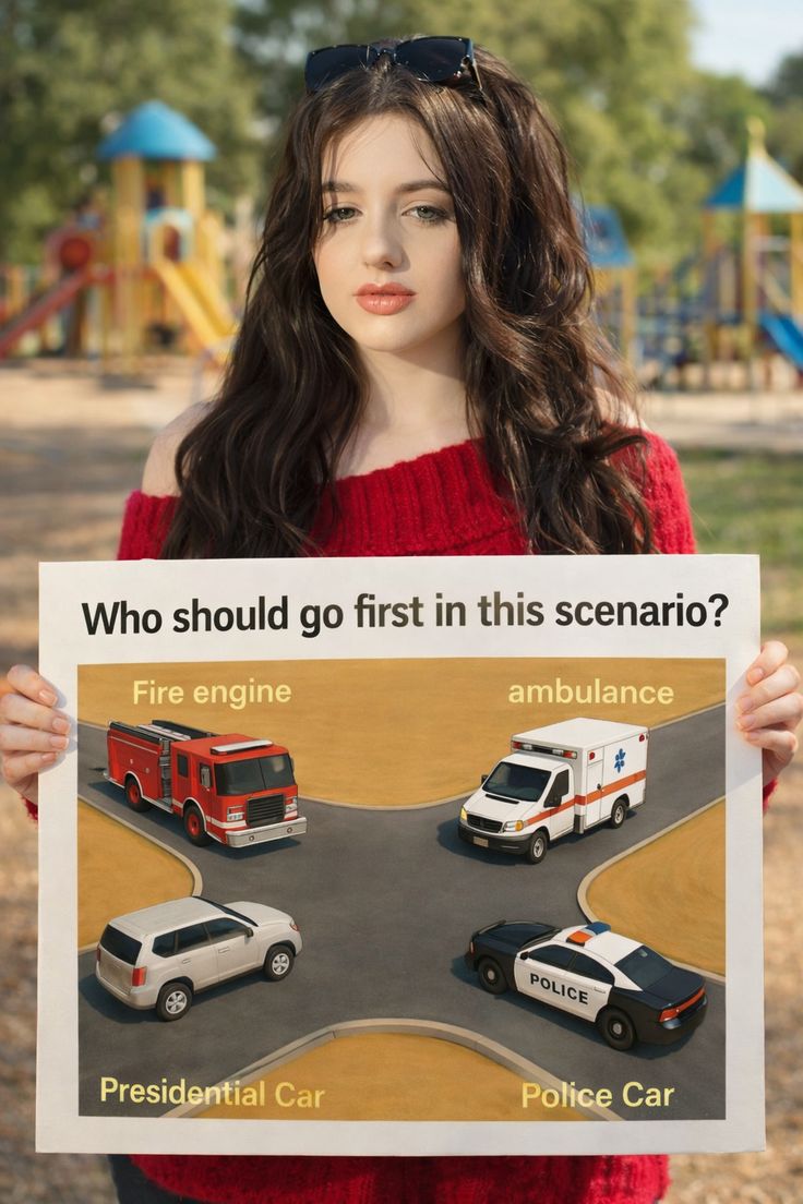 Who should go first in this scenario?