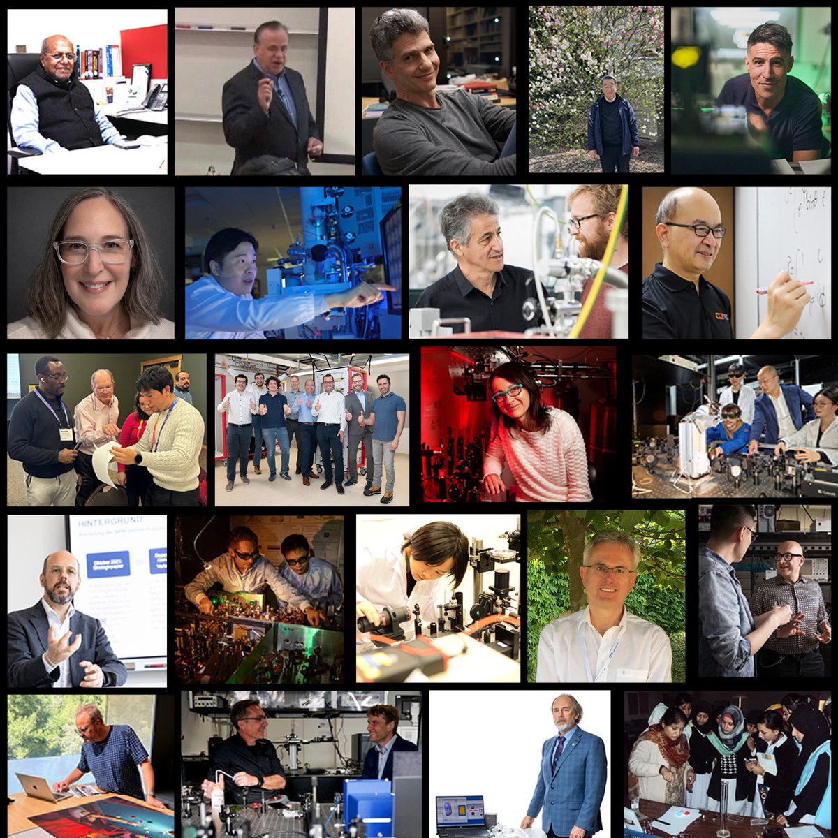 OpticaWorldwide's tweet image. Join us in congratulating 22 recipients of Optica's 2026 awards! bit.ly/4c3bm23

The recipients, who include pioneers in optics technology, passionate leaders expanding #educational resources to students and long-time #volunteers who have served our global community.