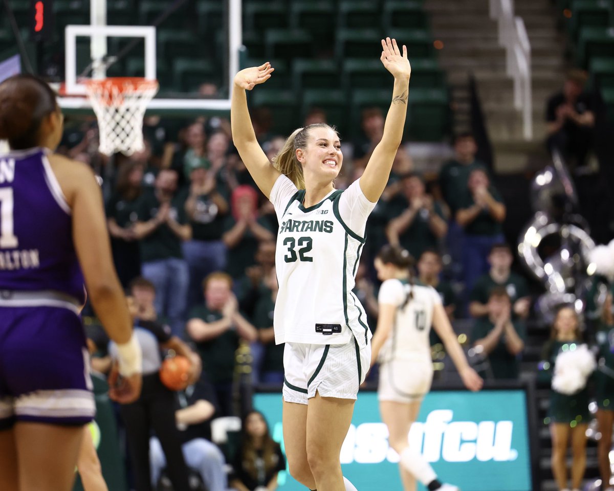 Michigan State Women's Basketball tweet media