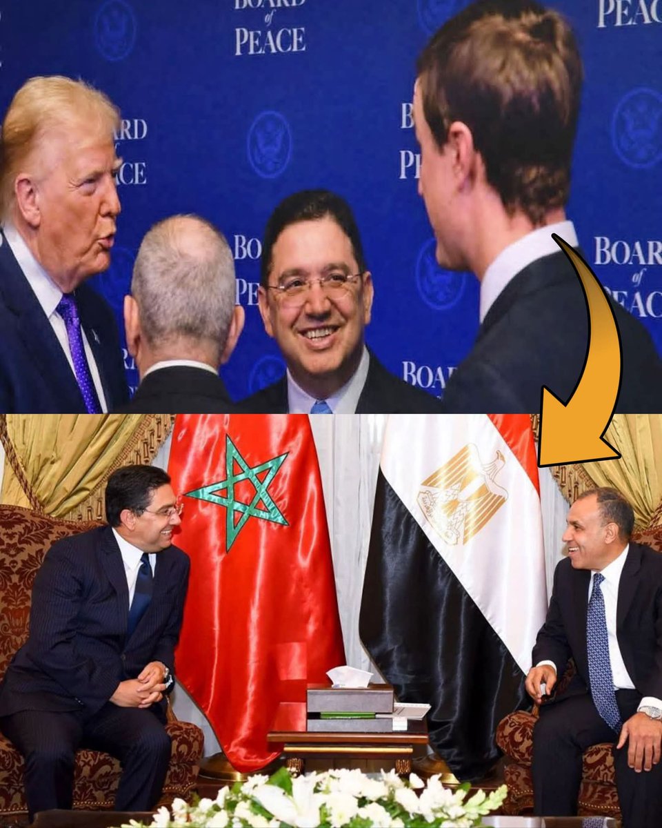 مصر أرسلت مبعوثًا إلى أمريكا تطلب فيه سحب إسم🇲🇦 من قائمة مجلس السلام!

لكن صُنّاع القرار في أمريكا رفضوا الطلب، بحكم أن المملكة المغربية تجمعها علاقات جيدة ومتوازنة مع مختلف الأطراف. 

وهنا نفهم لماذا كان التوتر ظاهرًا في التصريحات الأخيرة بين المغرب و مصر .