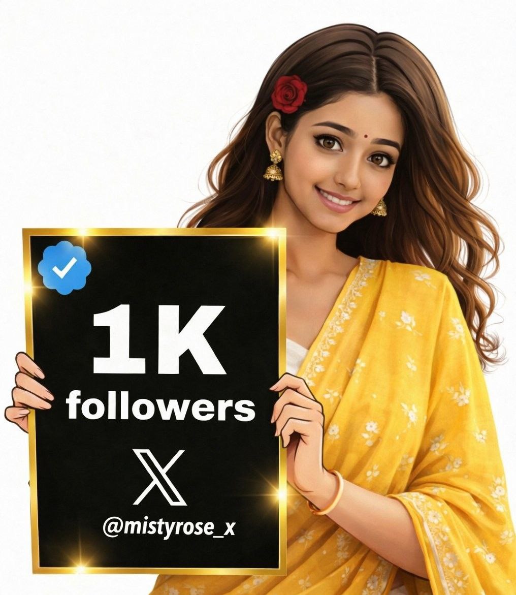 Even if you just have 0 followers 🌹

try Saying hi 👋  100K follower 💖

We all Connect with you💖