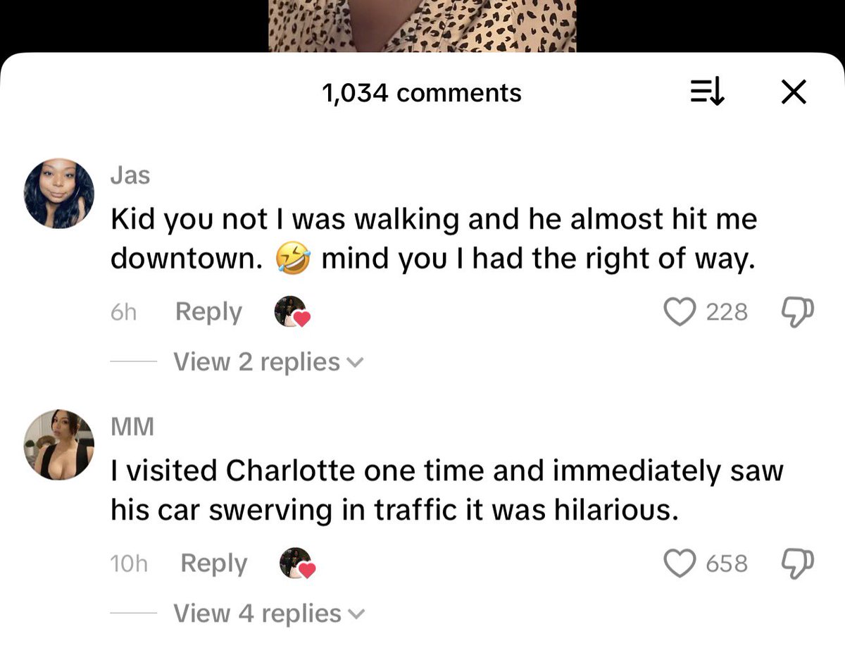 duskgumi's tweet image. LaMelo BEEN terrorizing the city of charlotte. almost every person in this comment section has a story about him almost running them over 😭