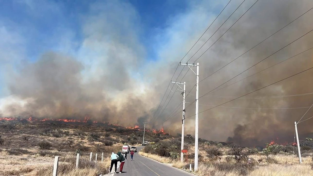 🚨 ALERTA INCENDIO EN MEXQUITIC: URGE AYUDA PARA COMUNIDADES AFECTADAS 🚨‼️

Se registra incendio activo en el municipio de Mexquitic de Carmona.
Las comunidades afectadas son:

📍 Suspiro Picacho
📍 Los López
📍 La Campana
📍 Paso Blanco
📍 Las Moras
📍 Aguaseñora
📍 Matancillas