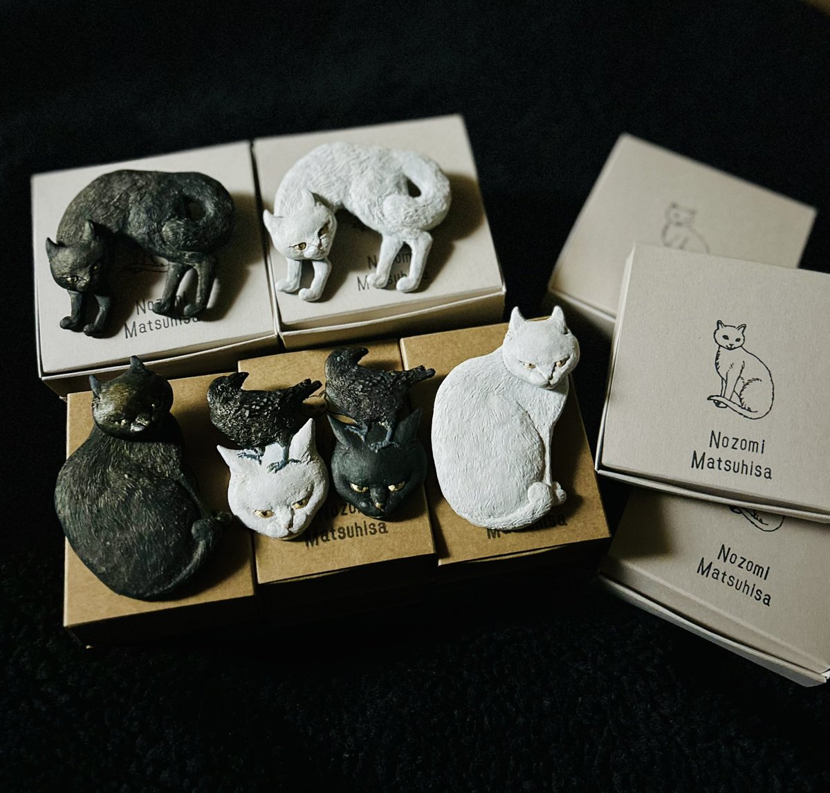 【猫だいすき展ときどき小鳥】
・2/17(tue)〜3/1（sun）
・10:00〜16:00
・せき・まちかど工房ギャラリー
・関市本町2丁目24

本日在廊日です。ブローチ持って行きます🐈‍⬛🐦‍⬛✨