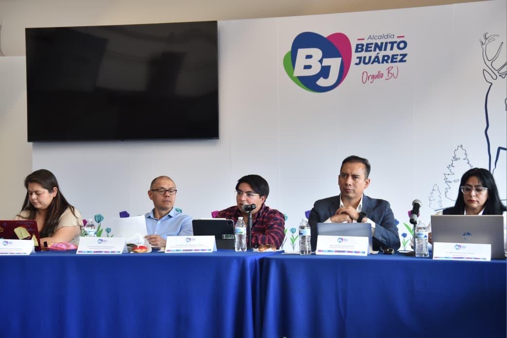 Se llevó a cabo la Quinta Sesión del Órgano Dictaminador en la alcaldía Benito Juárez, donde analizamos y revisamos las propuestas del Presupuesto Participativo 2026-2027.
Seguimos trabajando con transparencia y compromiso para que cada proyecto beneficie a las vecinas y vecinos.