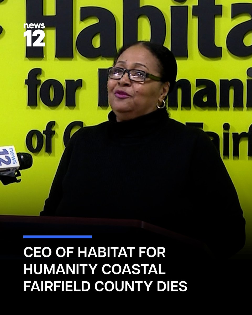 News12CT's tweet photo. LOCAL LEADER REMEMBERED: Carolyn Vermont, the CEO of Habitat For Humanity Coastal Fairfield County, passed away while visiting her family in Jamaica.

#News12 #Connecticut #CarolynVermont #FairfieldCounty #LocalLeader #News #LocalNews

https://t.co/mPD9yMX1im https://t.co/DjjqvEQmRL