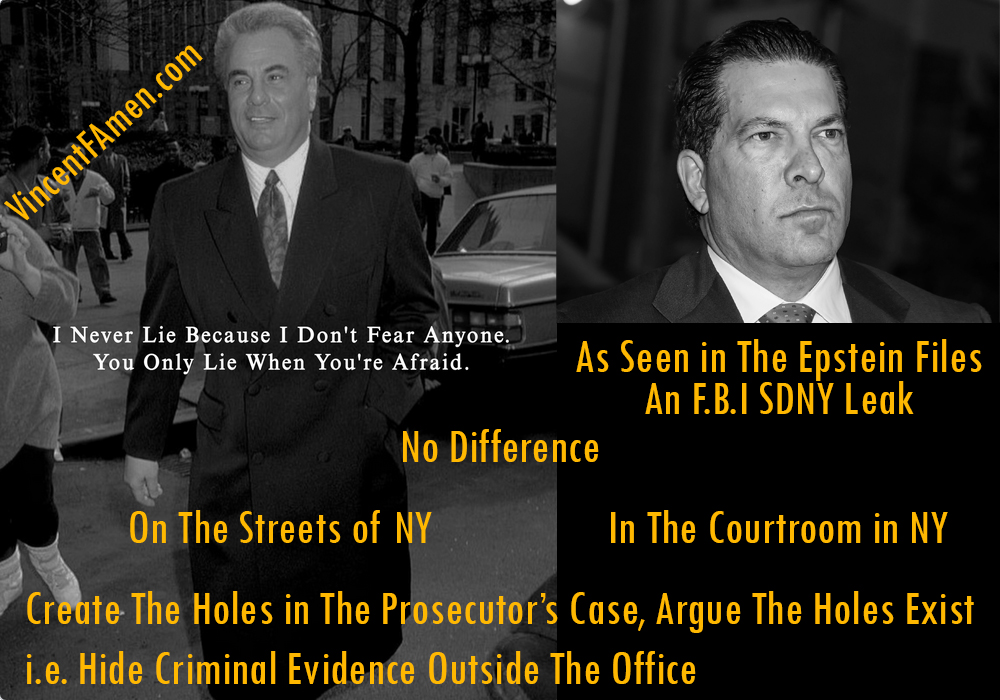 Breaking: 'This is Real. Probably all High-Profile Criminal Defense Attorneys are doing this on The New York City Justice Scene because of Him' 

Clean This Up <a href="/NewYorkFBI/">FBI New York</a> and <a href="/USAttorneys/">U.S. Attorneys</a> . Bad for Justice Business in New York City.

cite - My File in The Epstein Files. Visible?