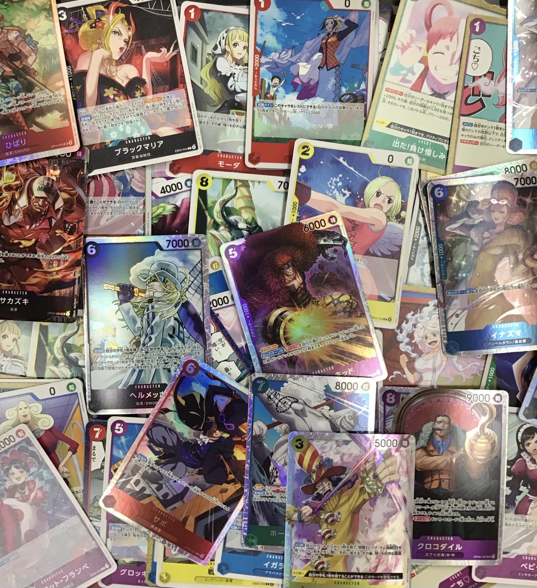 ワンピカード】 1⃣0⃣円ストレージ補充しました✨ レアカード入って