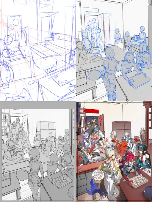 some art processes 