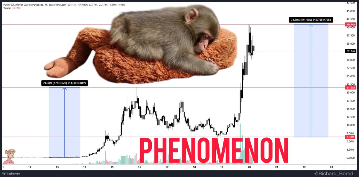 The $PUNCH phenomenon: psychology of profit or why the brain picks the lonely little monkey

1.  Emotional hook via oxytocin

The story of $PUNCH and her surrogate mom hits the oldest instinct we have the need to feel close to someone

The brain instantly reads this image as “one