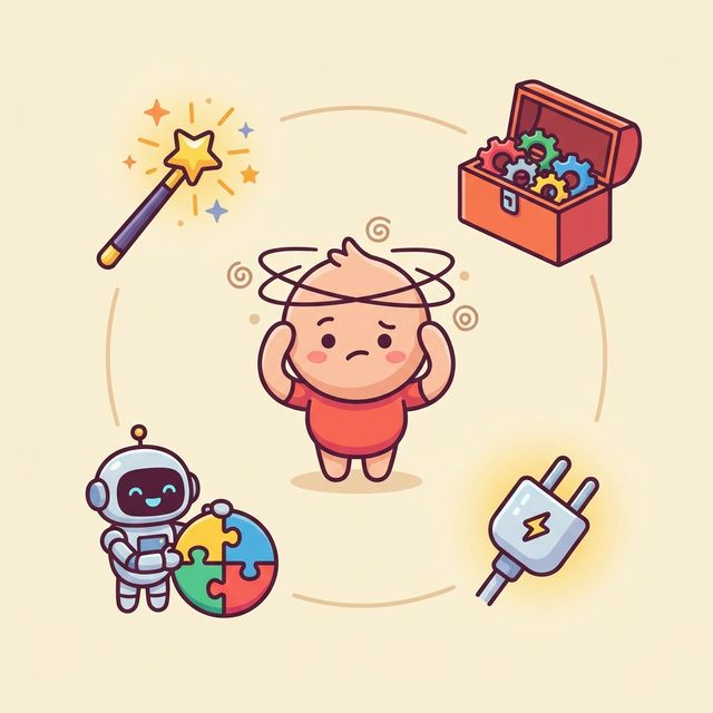 AI圈新词通俗白话版，最近脑瓜被你们搞的晕晕的。几天不上网就看不懂了。

所以我总结了最近的几个新词。给和我一样晕晕的脑瓜。