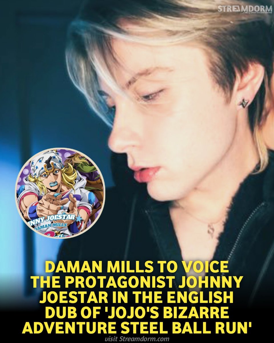 leebrightjr's tweet photo. The entertainment industry destroys lives over minor accusations while handing lead roles like Johnny in the Steel Ball Run anime to Daman Mills. It’s not about accountability; it’s about who they choose to protect. 

#JoJosBizarreAdventure #SteelBallRun #DamanMills #hypocrisy https://t.co/Oh1Vc1frHI