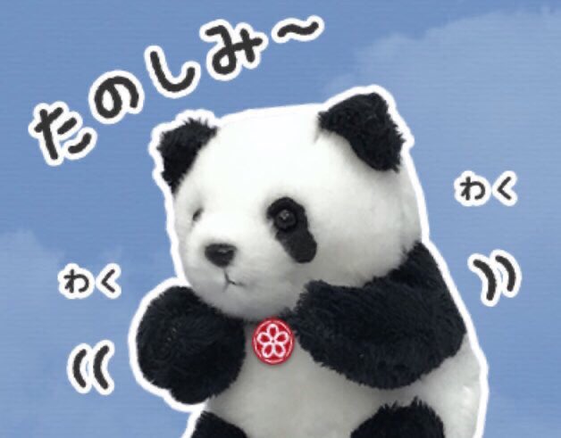 ㅤㅤ ₍₍⁽⁽🐼₎₎⁾⁾ …ん？ #おでかけシャンシャン が、わくわくしているぞ