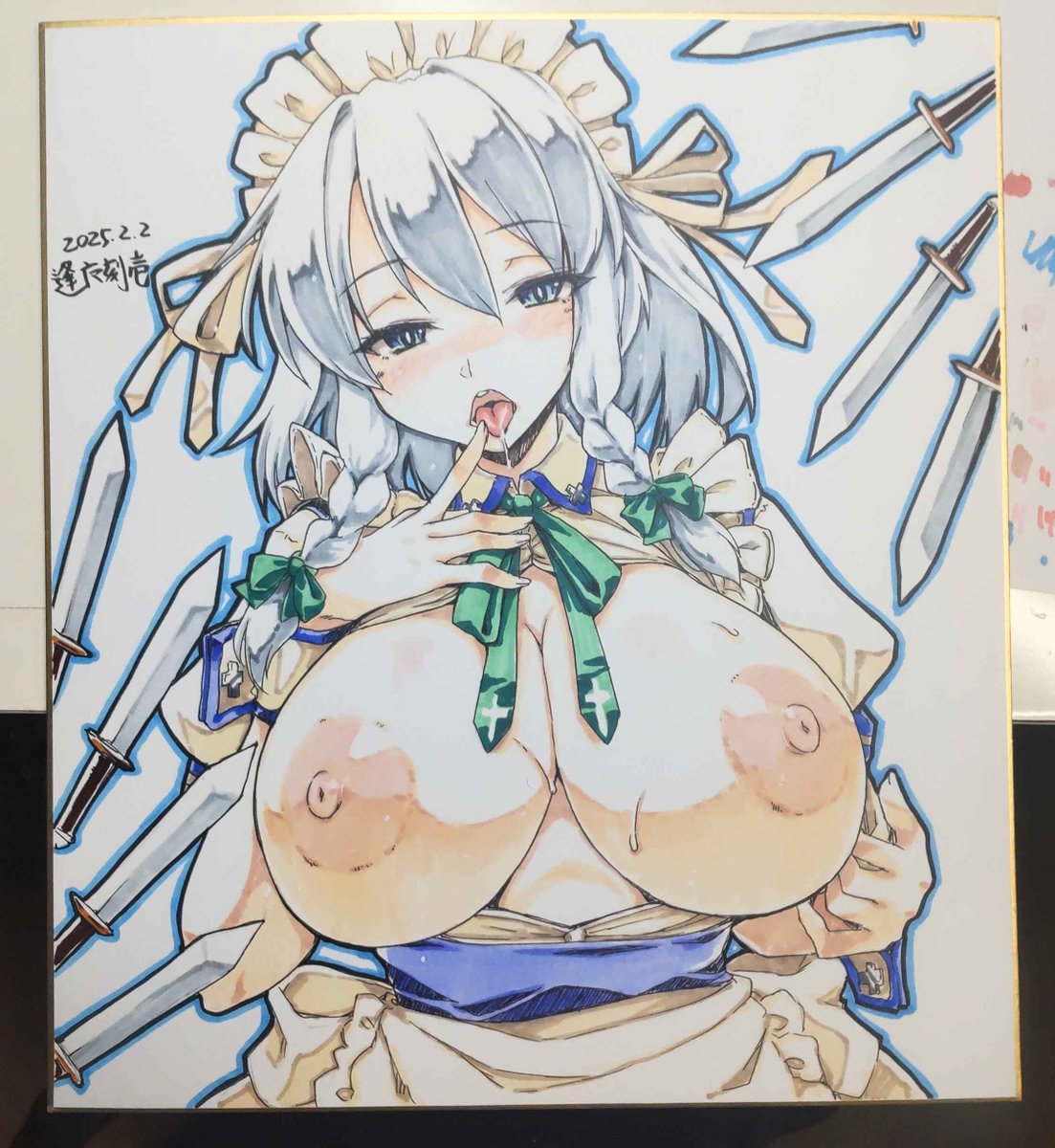 pixivで逢魔@さんにリクエストを送ろう! #pixiv #pixivRequest https://t.co/orSH7OkVlP 

2/28でお渡しするオーダー色紙のリクエスト開始しました
当日来られる方、宜しくお願い致します!
完成品サンプル↓ 