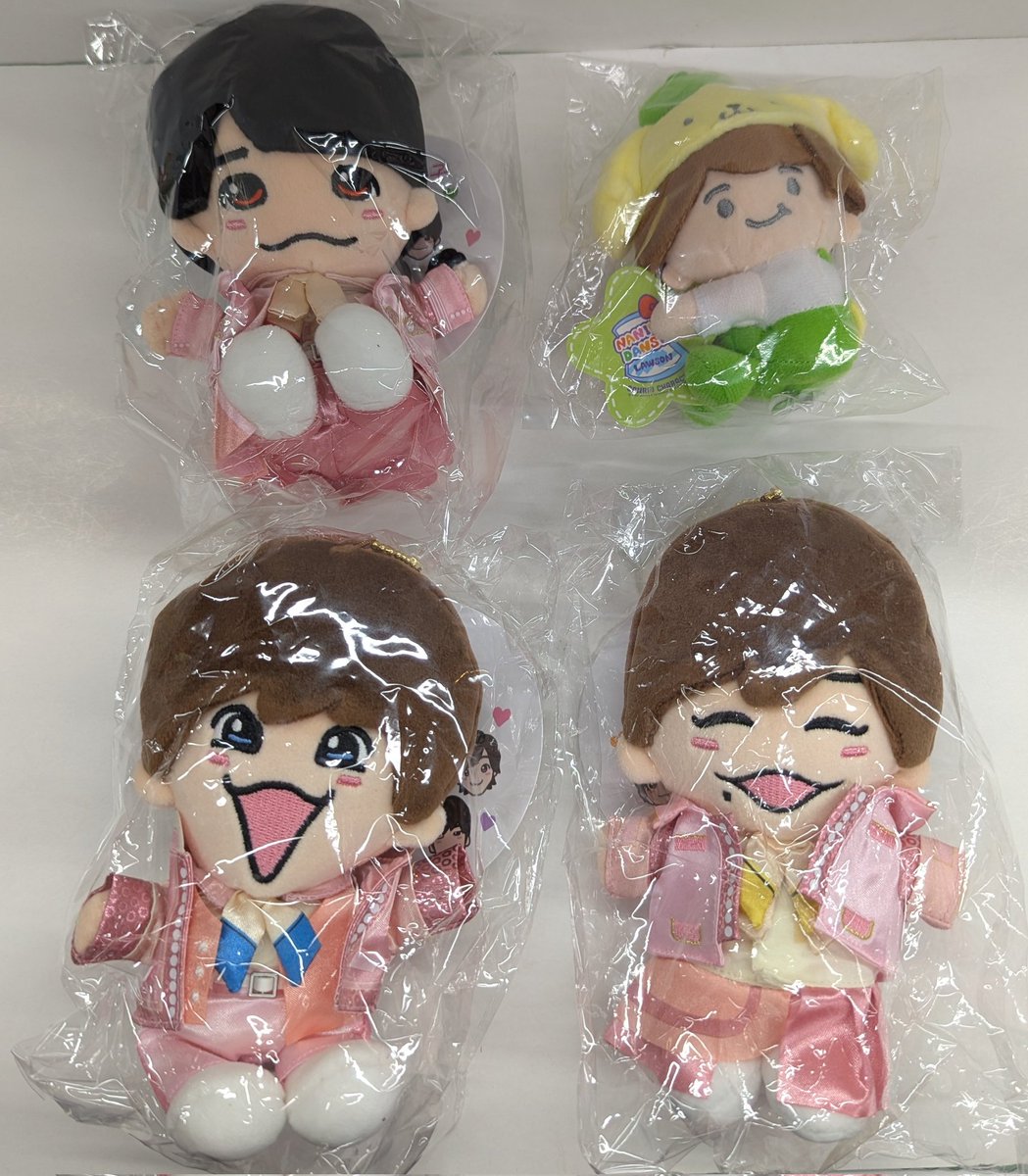 西畑大吾ちびぬい #藤原丈一郎ちびぬい #長尾謙杜ちびぬい #大橋和也