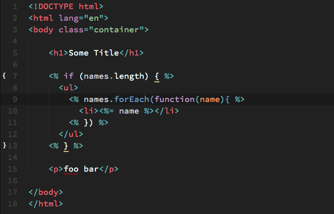 Paban_1's tweet photo. ๐ซก Just discovered EJS. It looks like HTML but lets you render dynamic data directly in the template. Use <%= %> to print values and <% %> for logic. HTML and JS working together in one place. Pretty cool. #ejs #js #JavaScript https://t.co/jq8jHB4Uzs