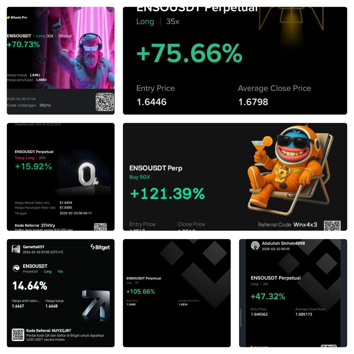 $ENSO

MORE FEEDBACK COMING
$ASTER $ICP $ZK $ZEC $DASH $XPL $PENGU $TAO $COAI $BTC $DGB $VIRTUAL $HYPE $SOL $PUMP $ETH $TRUMP $ROSE 
Click below to join our free signals group t.me/futurestrading…