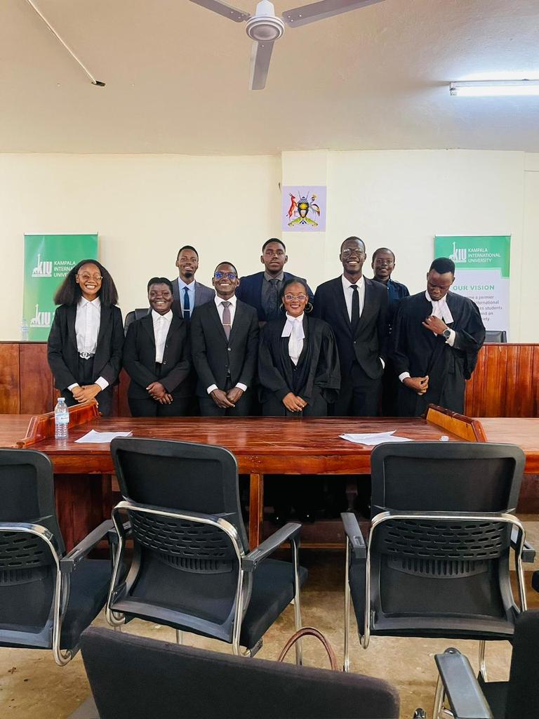 KanyeihambaCo's tweet image. Success comes from God! Congrats to our partners Mumbere Dan &amp;amp; Rubiito Abel for shining at the KIU Inter-Firm Moot Court competition last year, emerging 1st runners-up. Thanks to alumni Muhumuza Livingston &amp;amp; Agaba Nicholas for their mentorship &amp;amp; support. #TeamExcellence