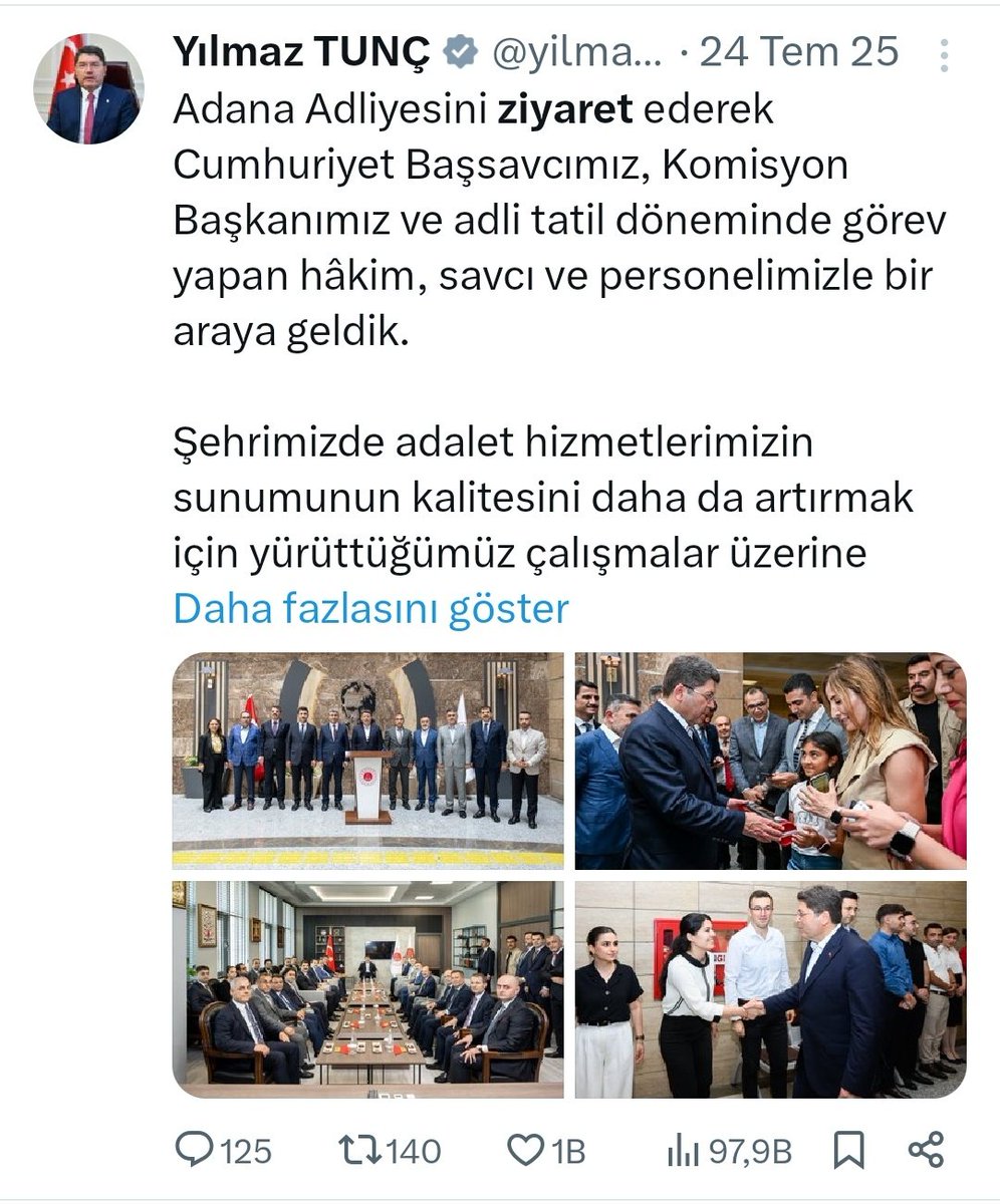 Bir bakan daha yardımcıları ile birlikte tarih oldu. Biz İNFAZ KORUMA MEMURLARI olarak <a href="/yilmaztunc/">Yılmaz TUNÇ</a> bakanı hiç bir zaman iyi hatırlamayacağız çünkü biz onun hiç bir zaman hatırında olmadık. Zira kendisi 3 yıllık görevinde tek bir kez İNFAZ KORUMA MEMURLARINI görmeye gelmedi.